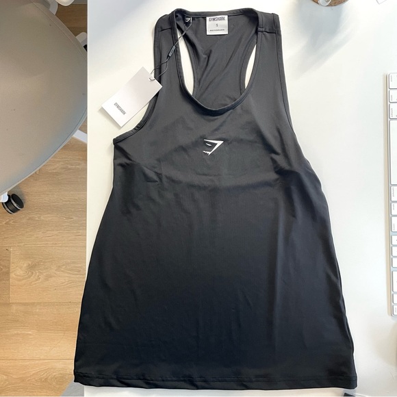 NEW Gymshark Black Training Tanktop - Small - Picture 4 of 8